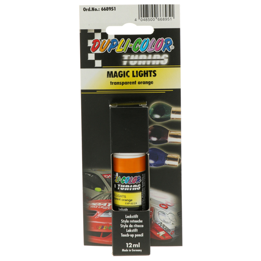 Dupli Tuning Lackstifte 12 ml 668951 Magic Lights Transparent Orange